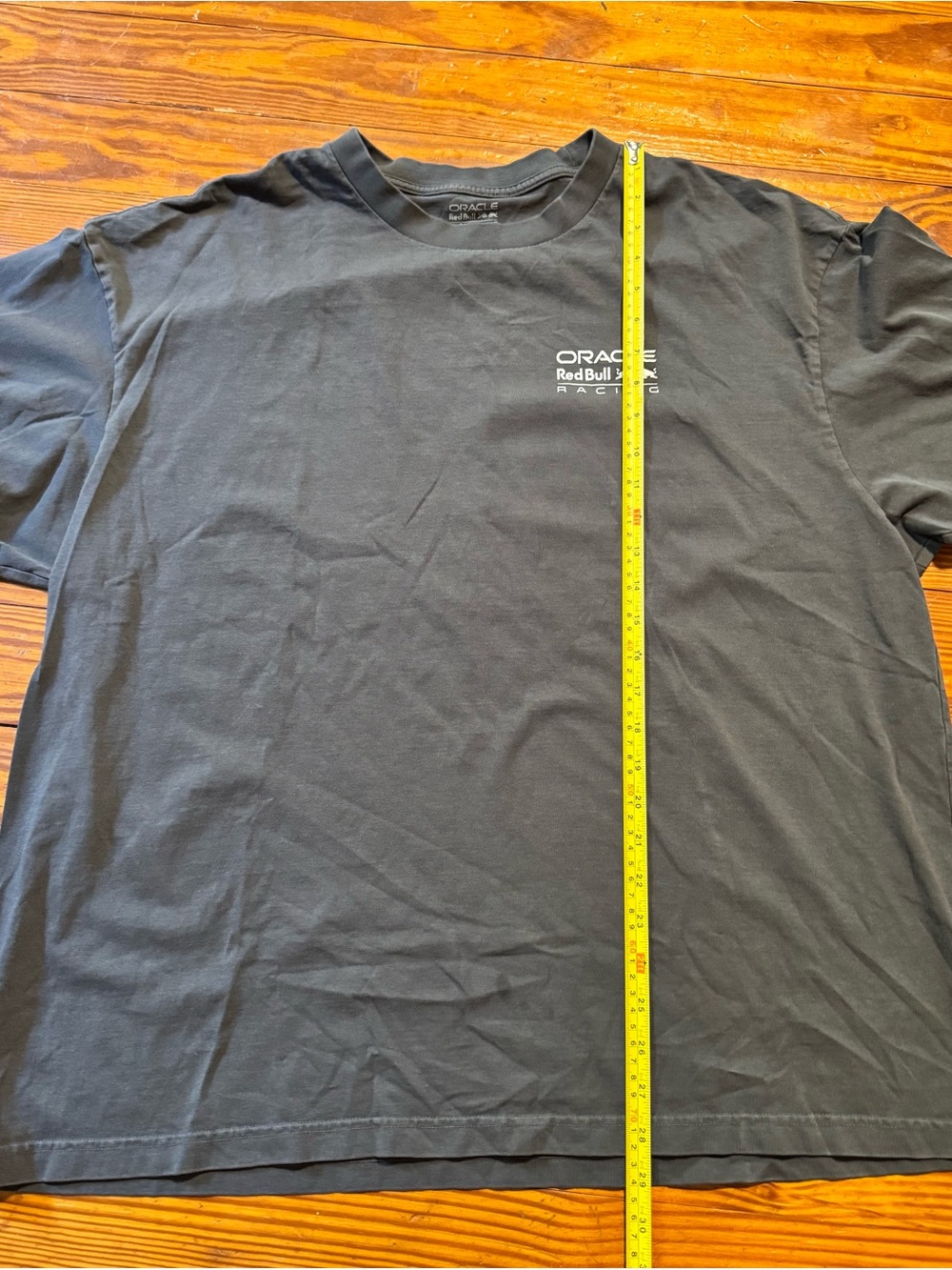 Oracle Red Bull Racing x AE Men’s Boxy Graphic T-Shirt Size XXL Grey - Picture 9 of 9
